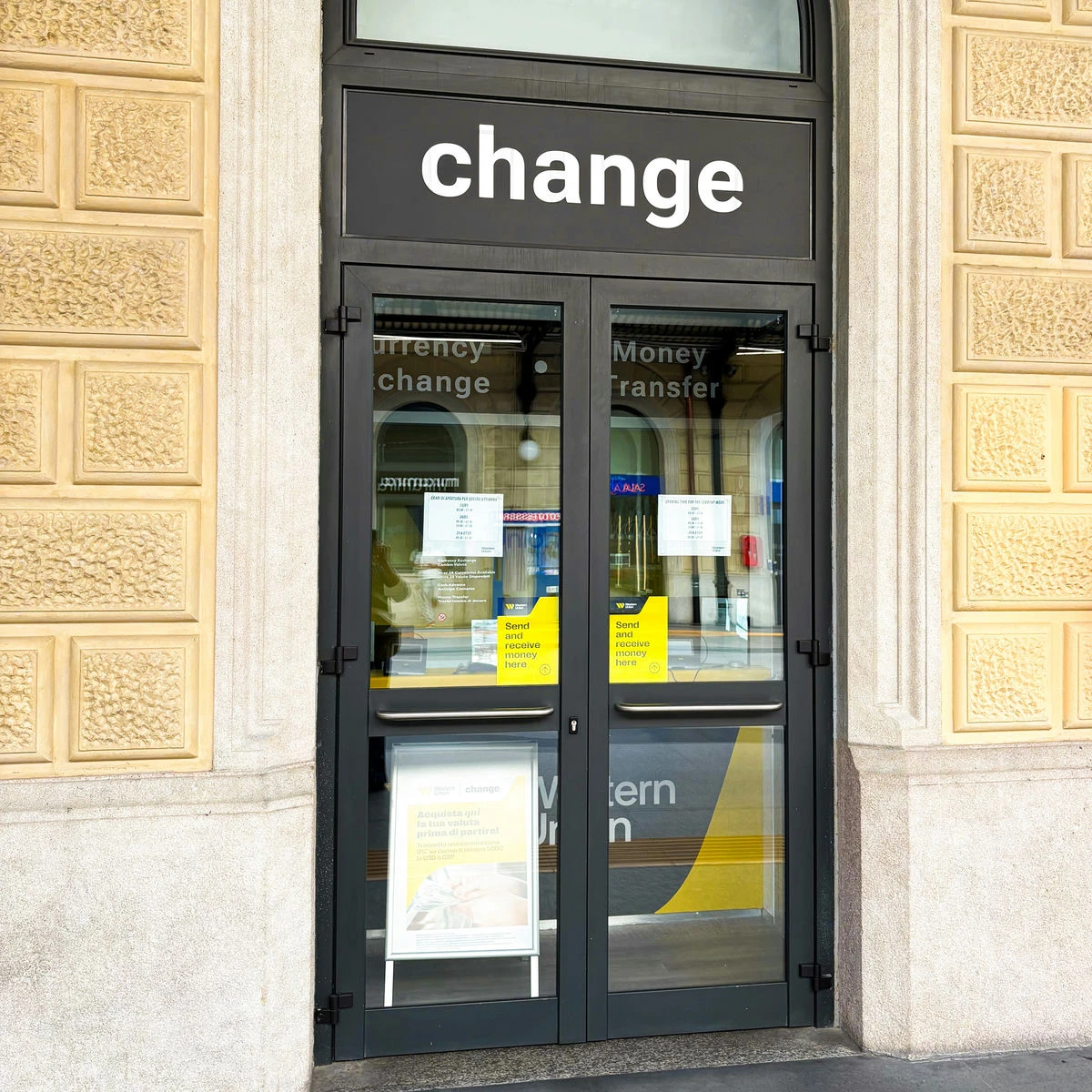 Change Western Union